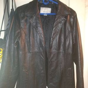 Wilson's Maxima leather coat